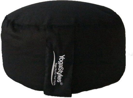 YogaStyles meditatiekussen- Comfort zwart XL