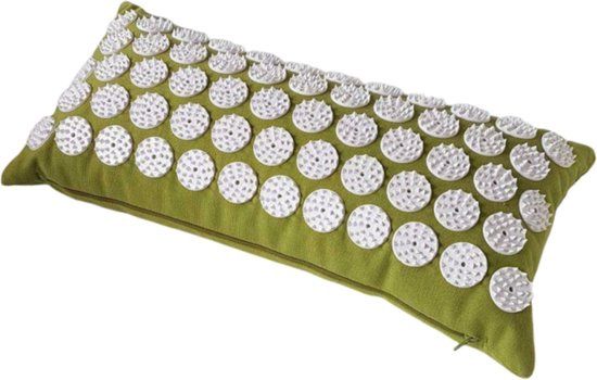 YogaStyles Spijker Nekkussen olijfgroen