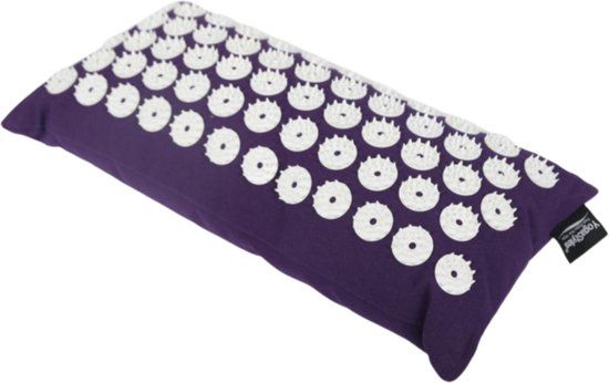 YogaStyles Spijker Nekkussen paars