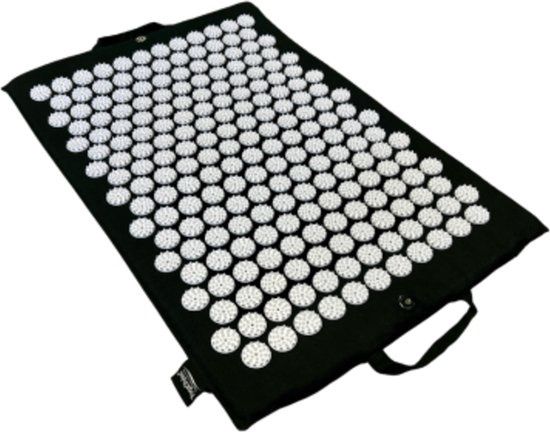 YogaStyles Spijkermat/acupressuur mat zwart
