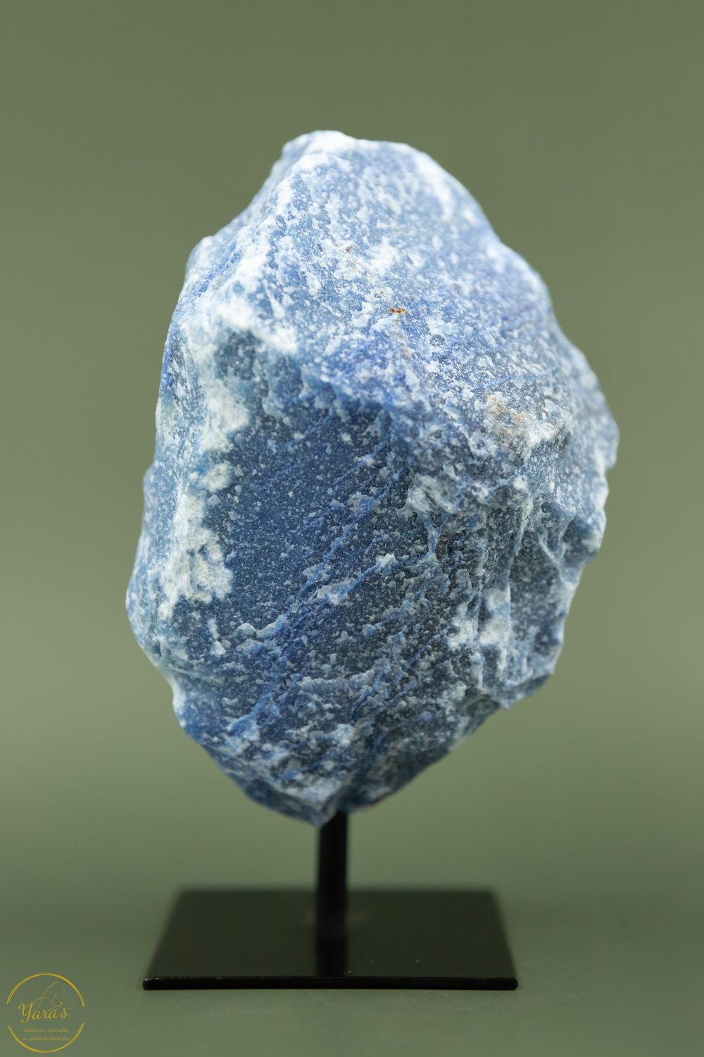Blauwe Aventurijn op standaard ruw - 1.02 kg