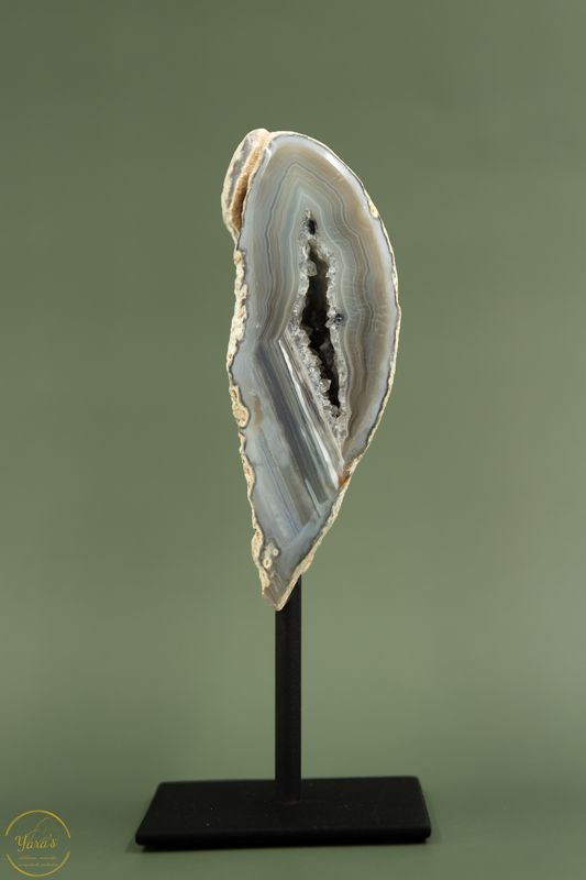 Agaat op standaard - 368 gram