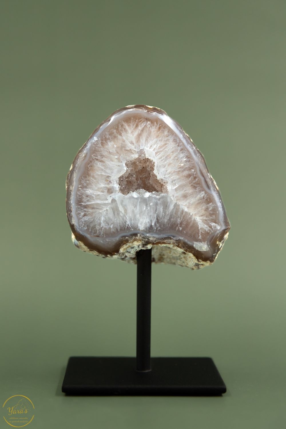 Agaat op standaard - 346 gram
