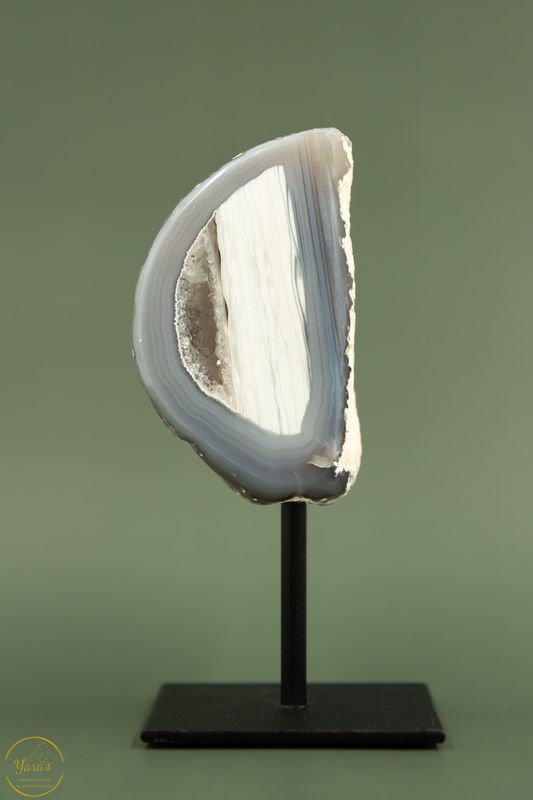 Agaat op standaard - 389 gram