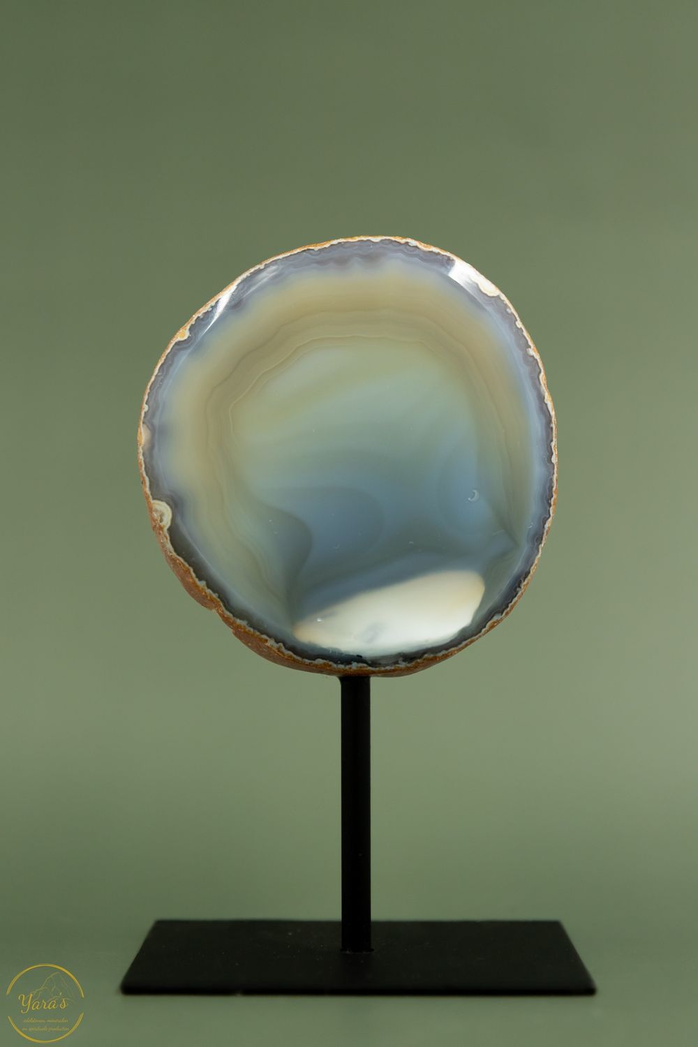 Agaat op standaard - 481 gram