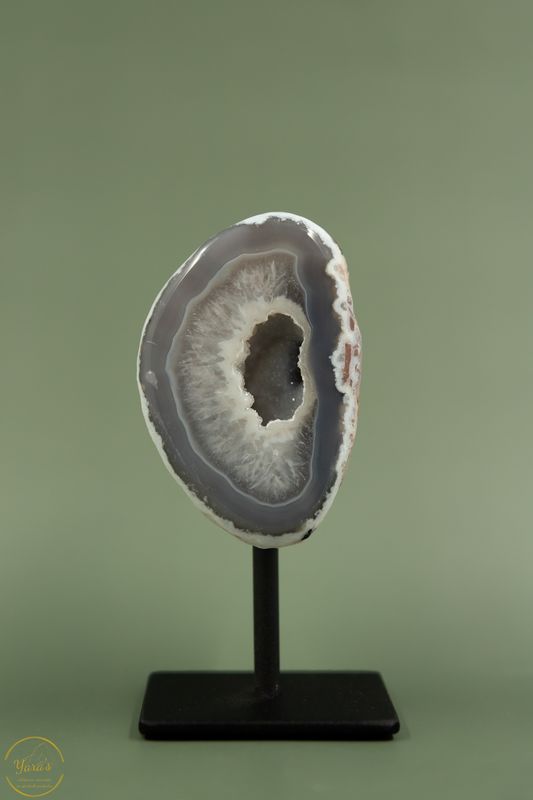 Agaat op standaard - 336 gram