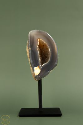 Agaat op sandaard - 402 gram