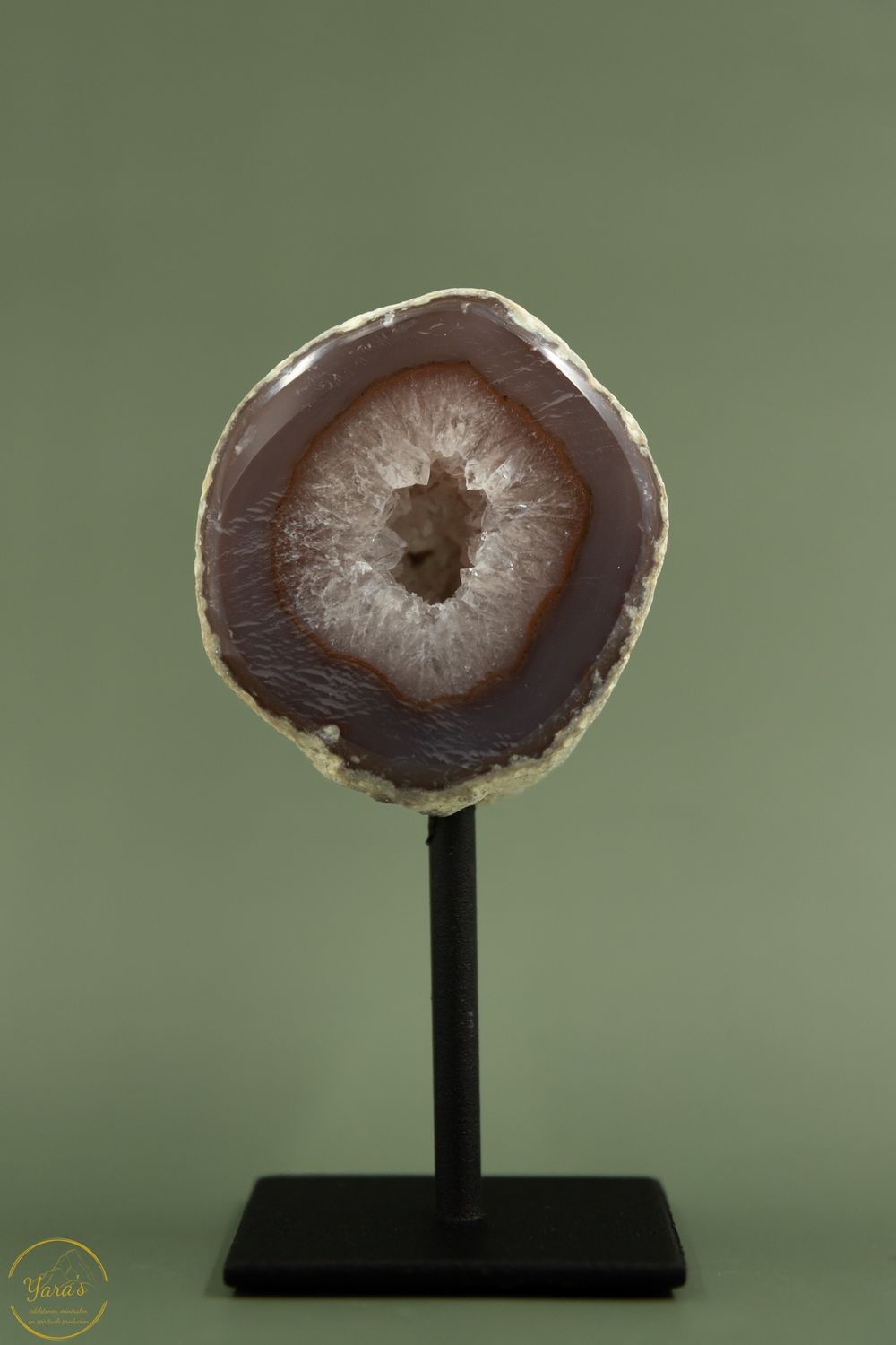 Agaat op standaard - 340 gram