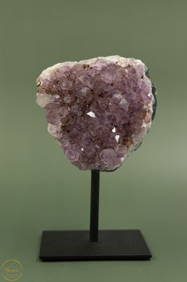 Amethist cluster op standaard-37659