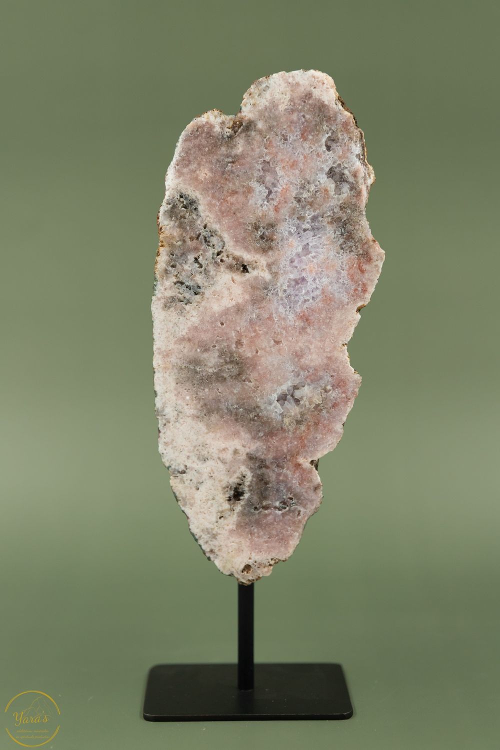 Roze Amethist op Standaard 650 g