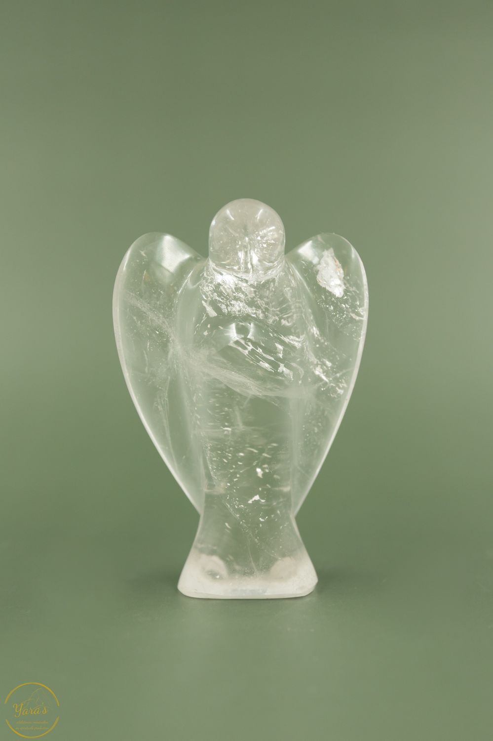 Bergkristal Engel 10cm - 218 gram