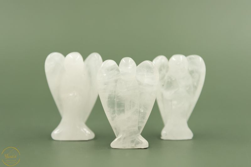 Bergkristal engel 5cm