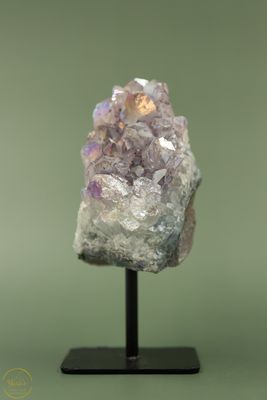 Angel Aura op Amethist op standaard 0.570 kg