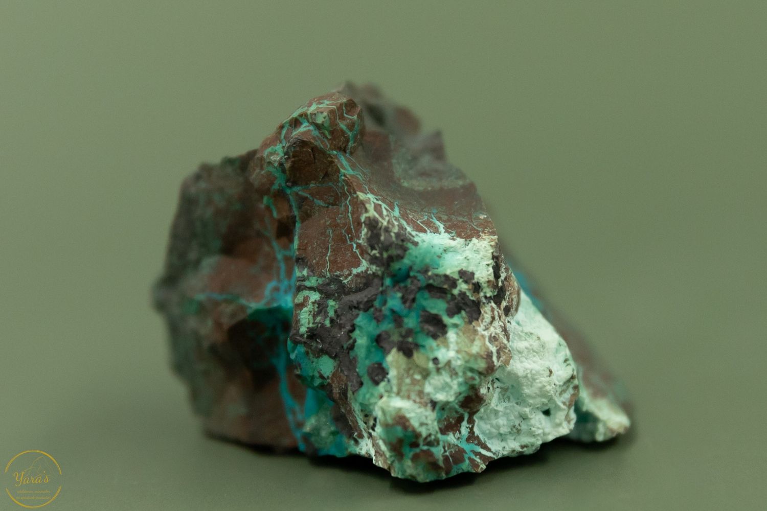 Chrysocolla ruw - Congo-88022