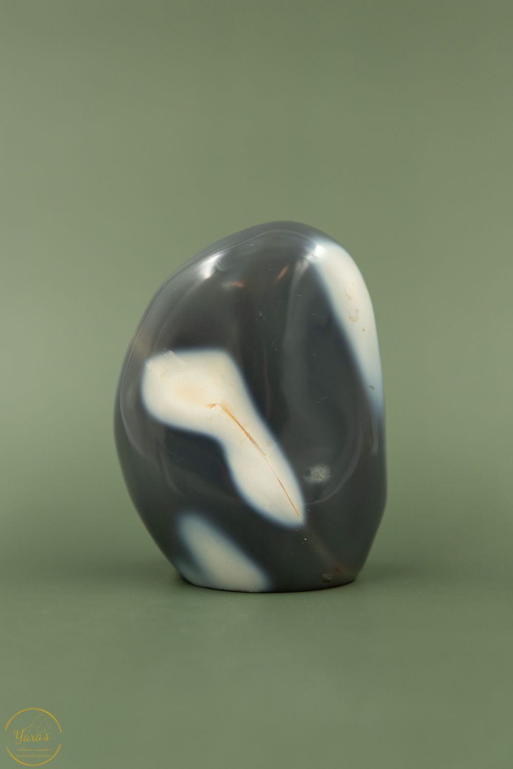 Orca Agaat Sculptuur-88343