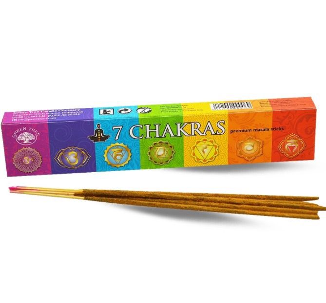 7 Chakra&#39;s Wierooksticks