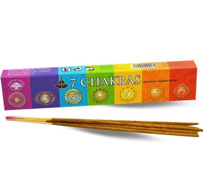 7 Chakra&#39;s Wierooksticks