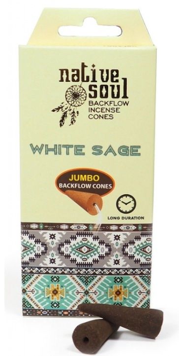 Wierook kegels - white sage