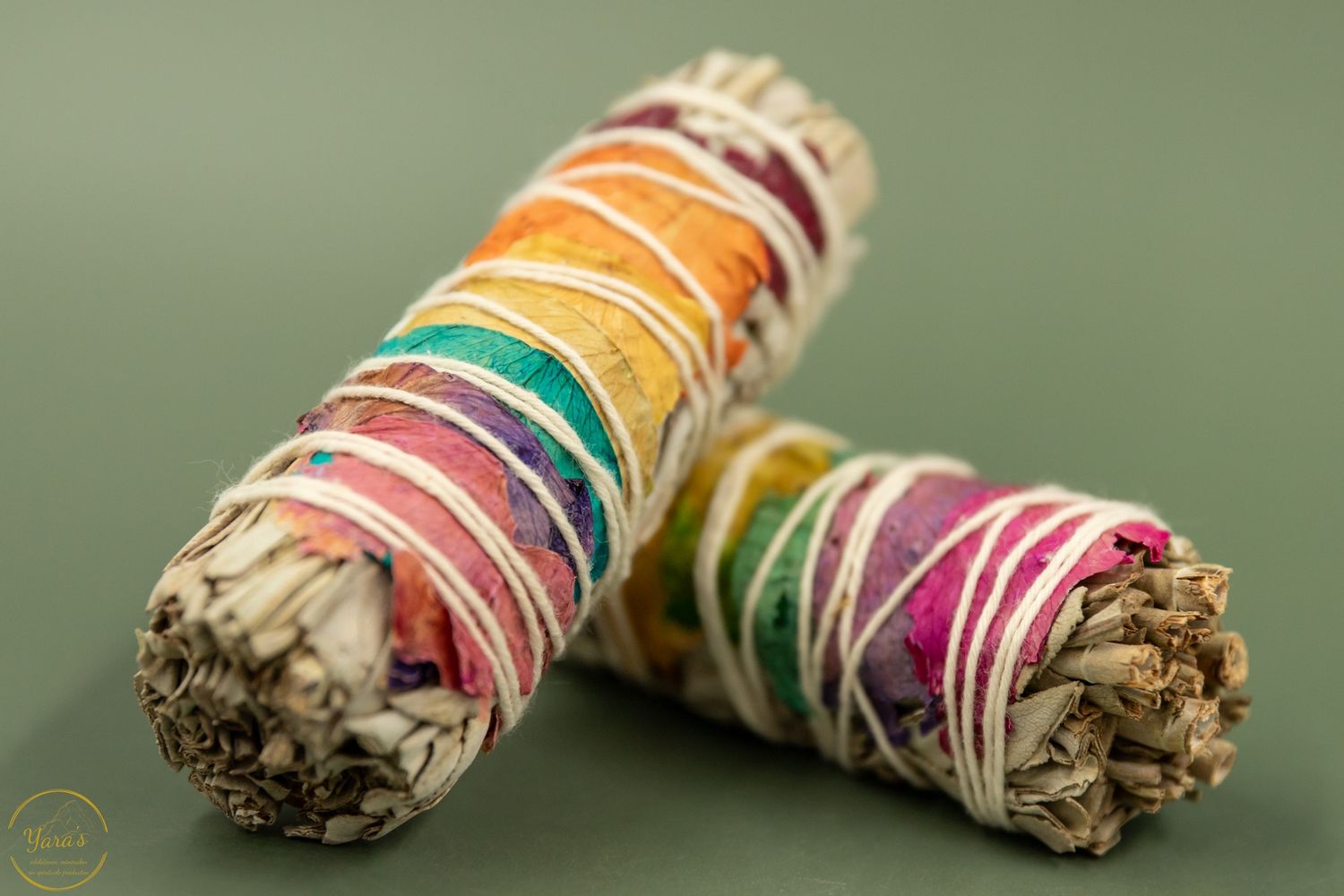 Witte Salie Smudge 7 chakra&#39;s.