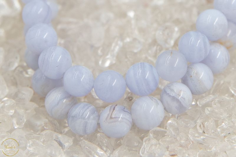 Blue Lace Agaat Armband 8mm