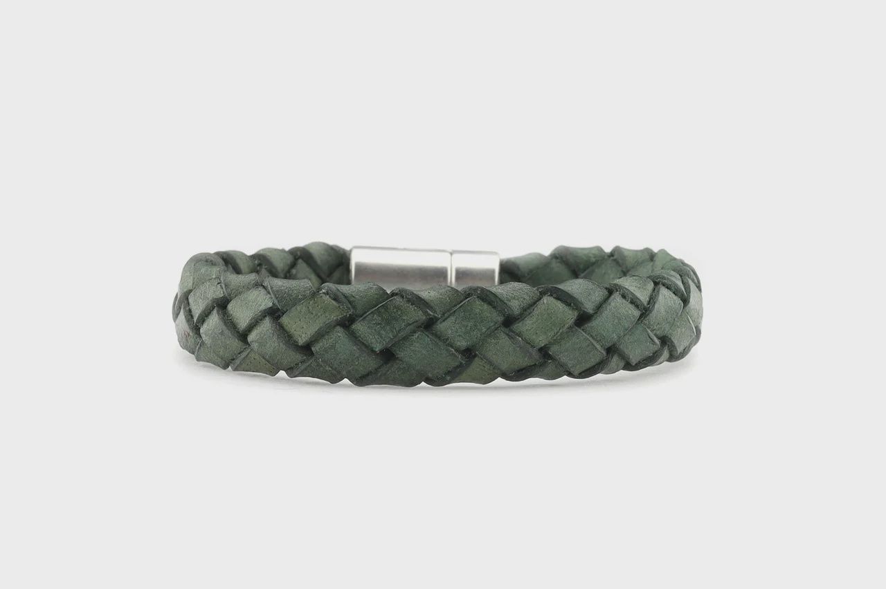 Qoss - BART-groen 11x6 mm leer-XL