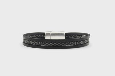 Qoss - MAX-antraciet koord+zwart-M