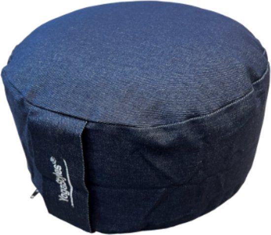 YogaStyles meditatiekussen design jeans van 30 x 30 x 15 cm