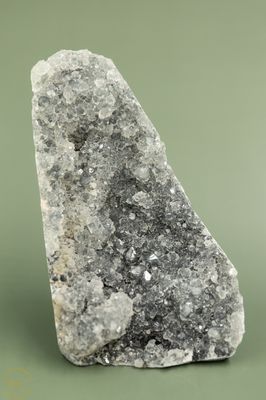 Zwarte druzy chalcedoon - 664 gram