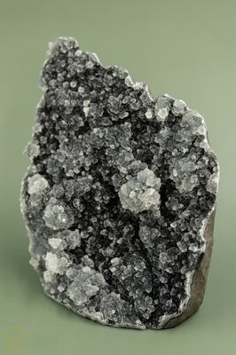 Zwarte druzy chalcedoon - 1.2 kg