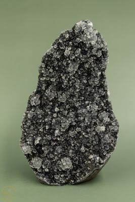 Zwarte druzy chalcedoon - 1.1 kg