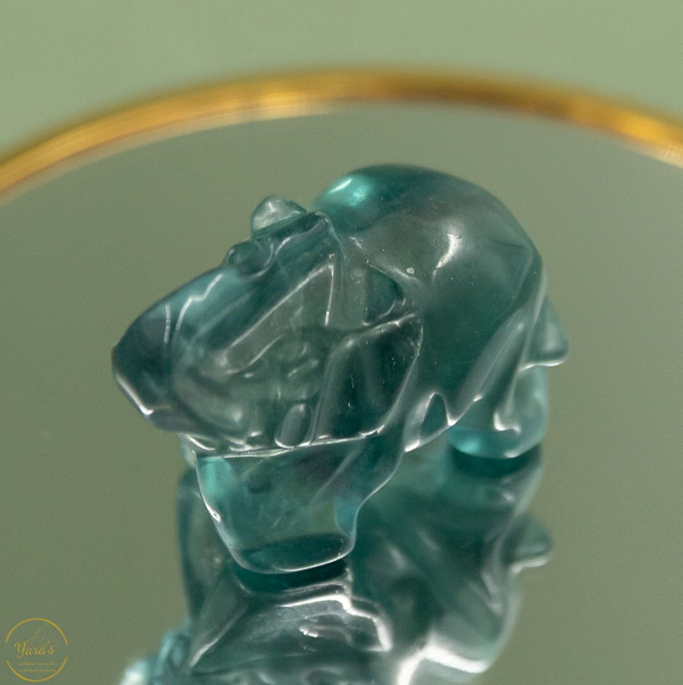 Fluoriet olifant 32 gram.