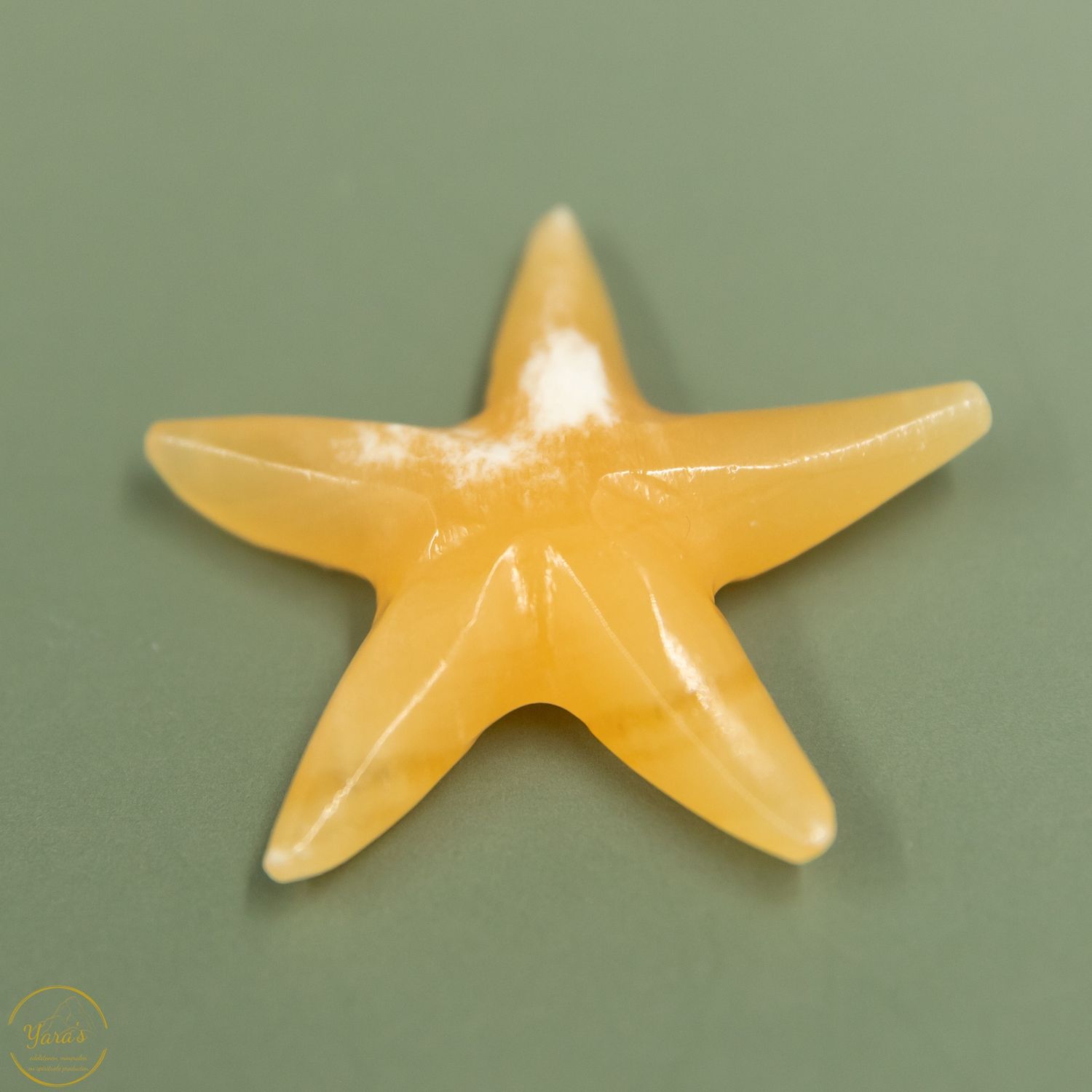 Gele Calciet zeester - 15 gram