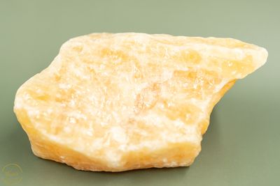 Gele/oranje  calciet ruw