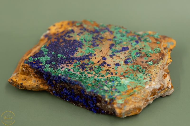 Azuriet met Malachiet ruw - 469 gram