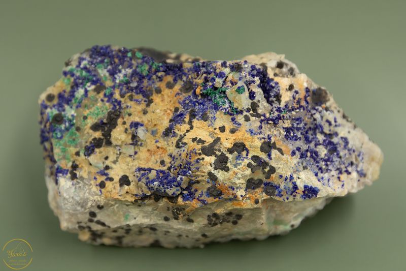 Azuriet met Malachiet ruw -  282 gram