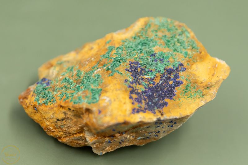 Azuriet met Malachiet ruw - 215 gram