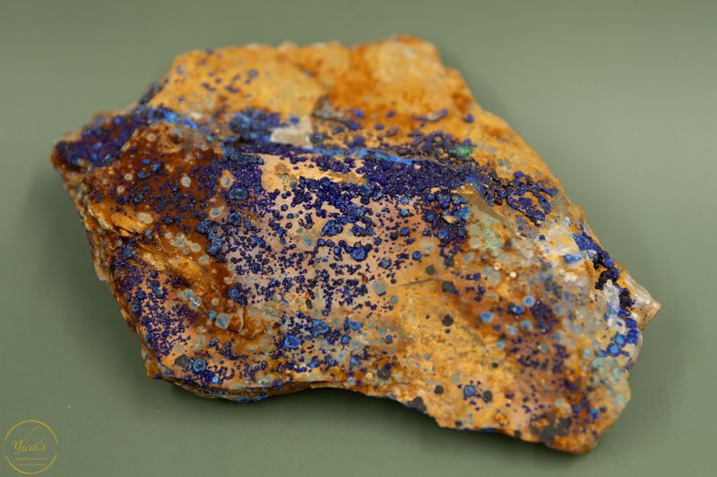 Azuriet met Malachiet ruw -  389 gram