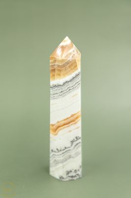 Oranje calciet punt 365 gram
