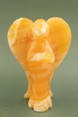 Oranje / gele calciet Engel - 1.51 kg