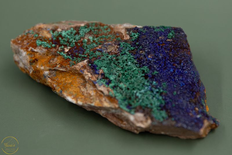 Azuriet met Malachiet ruw -  310 gram