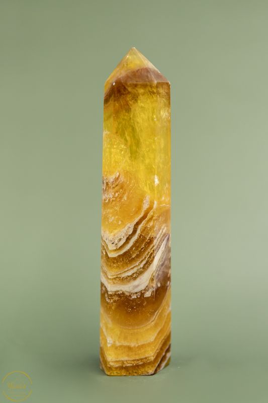 Gele Fluoriet punt - 209 gram