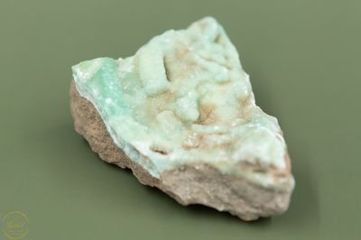 Caribbean Blue Calciet ruw - 226 gram