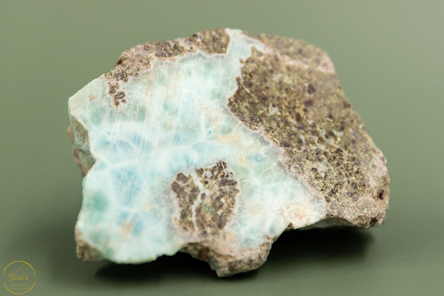 Larimar ruw (Dominicaanse Republiek) - 154 gram