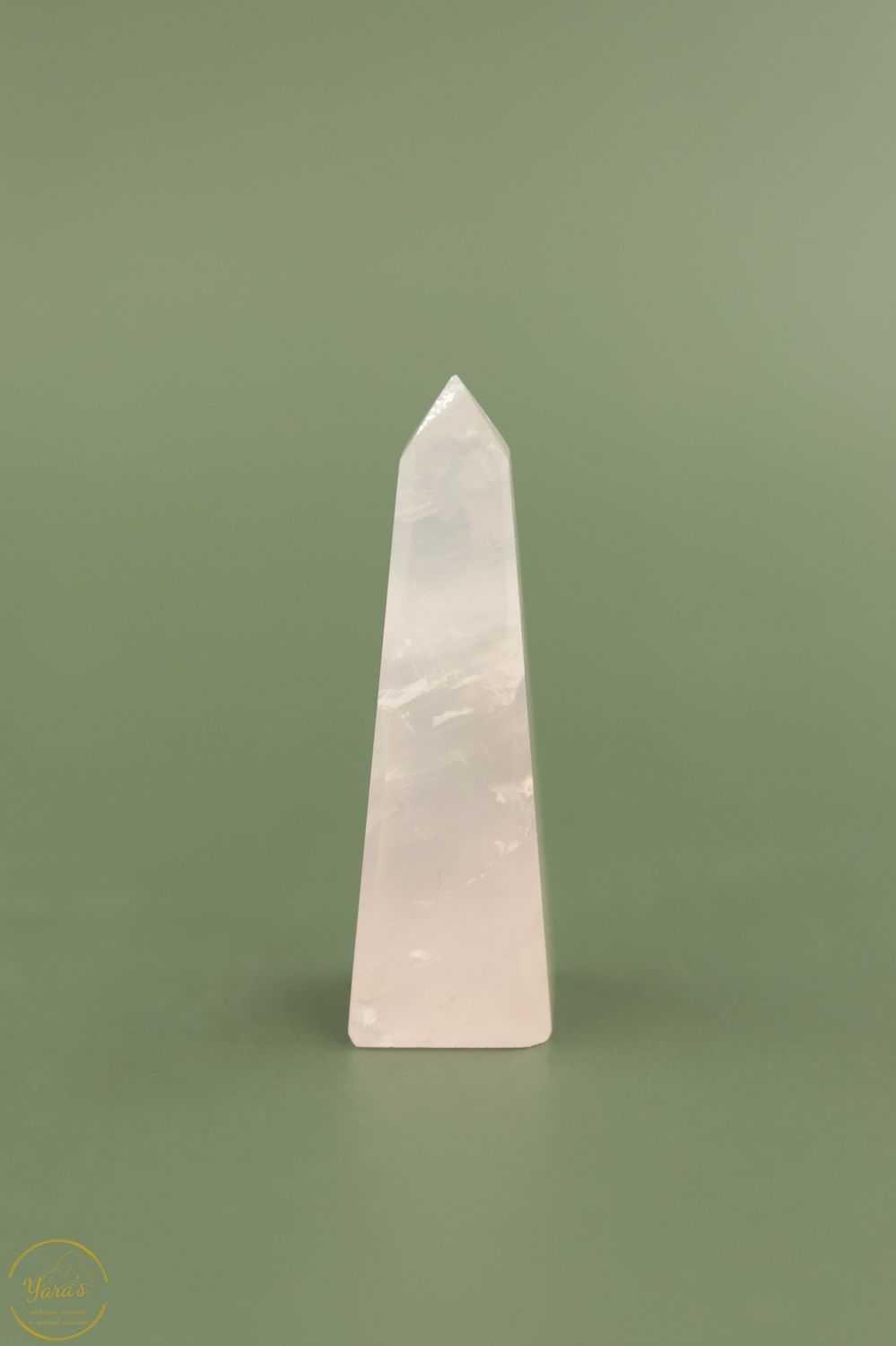Rozenkwarts obelisk/punt - 6.5 cm