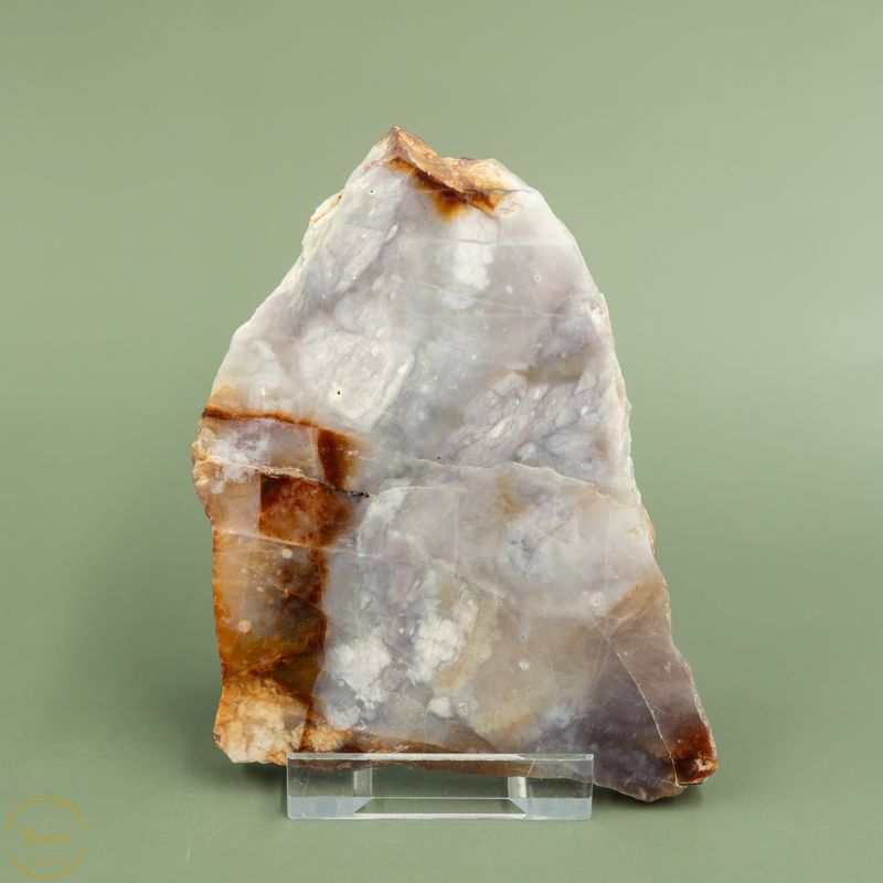 Paarse Chalecedoon - 191 gram