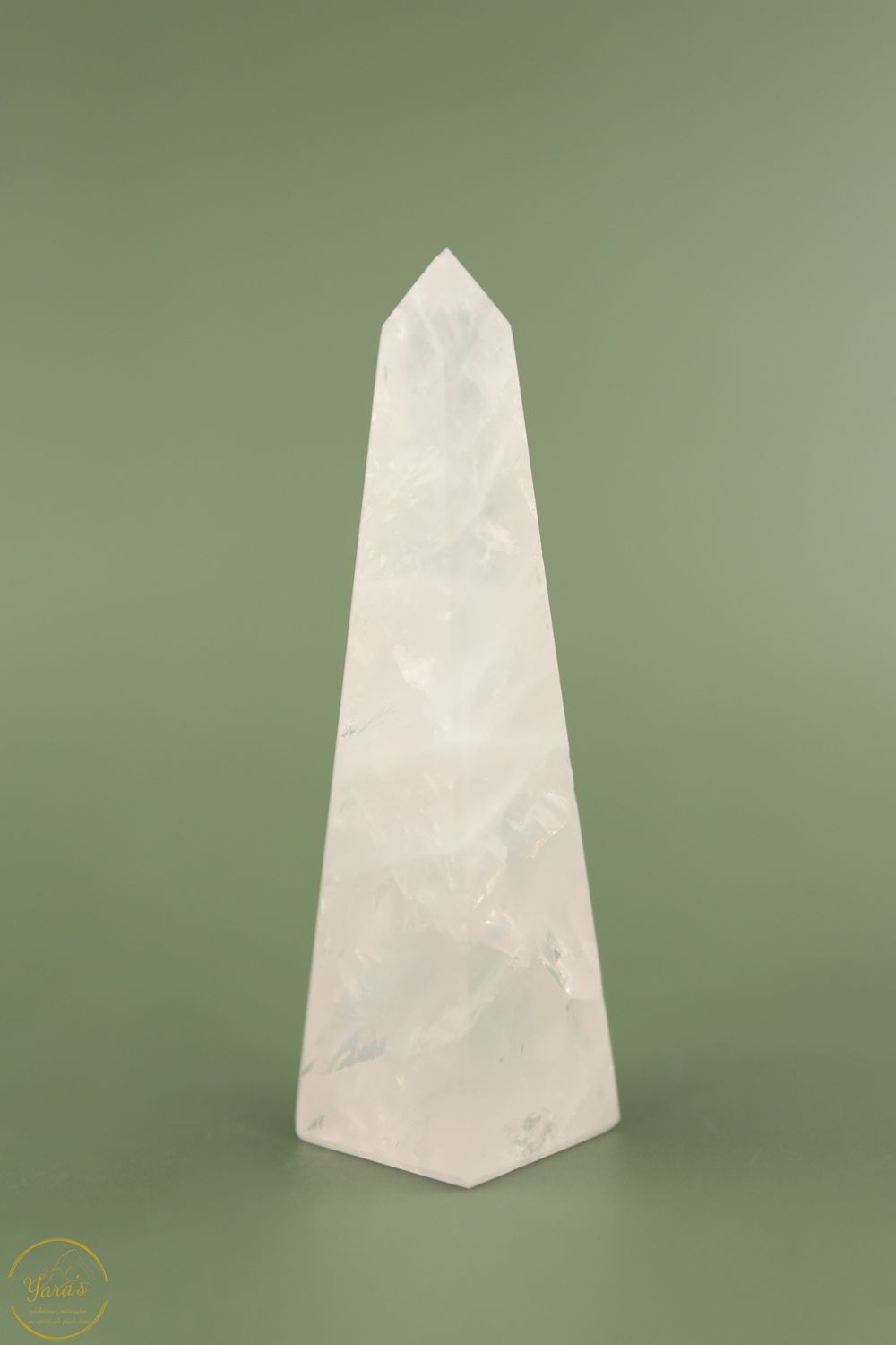 Rozenkwarts obelisk/punt - 8.5 cm