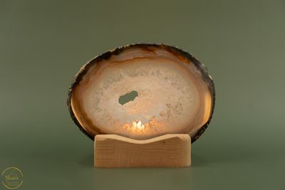 Agaat Schijf 106 gram