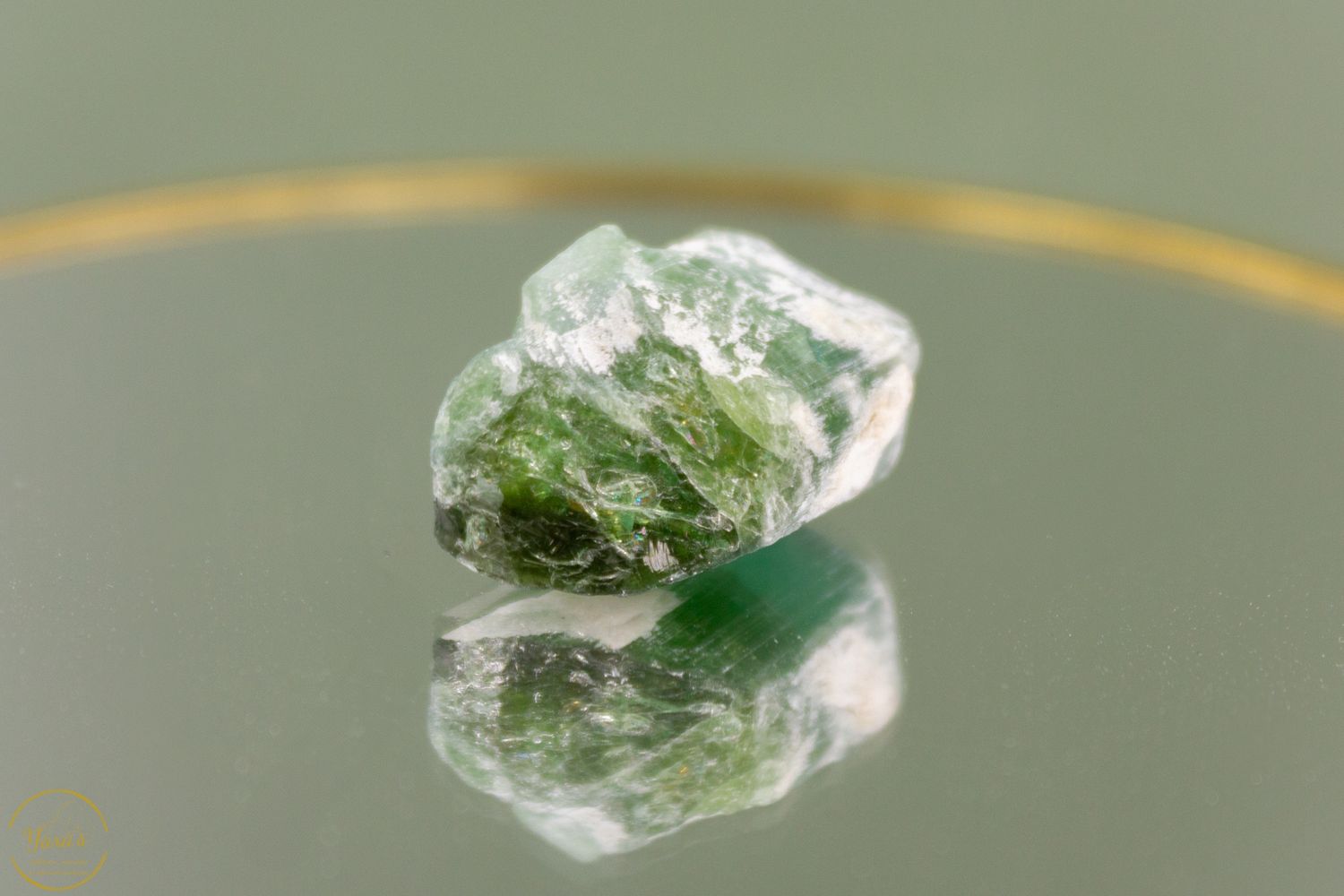 Groene toermalijn ruw 5 gram