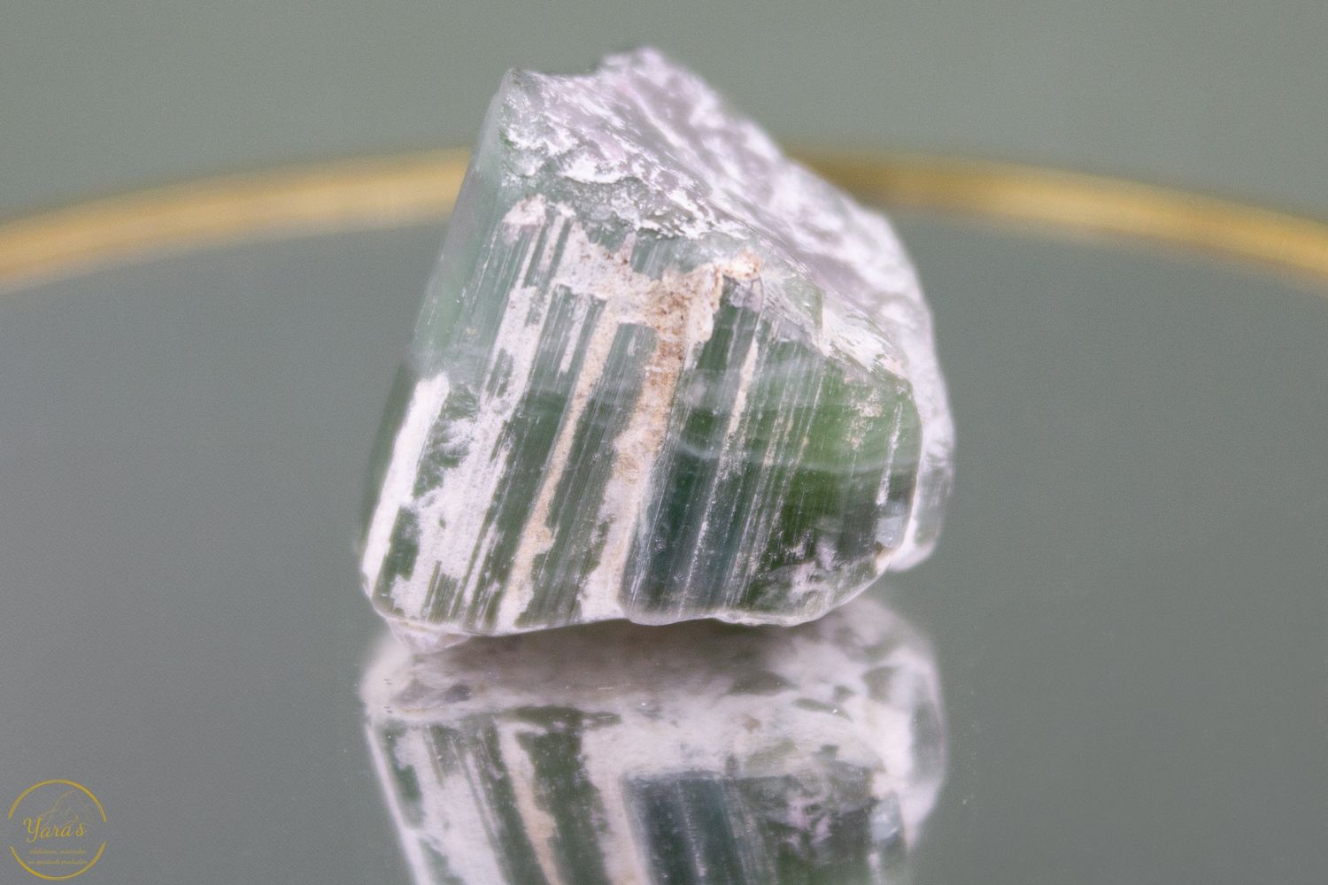 Groene toermalijn ruw 13 gram