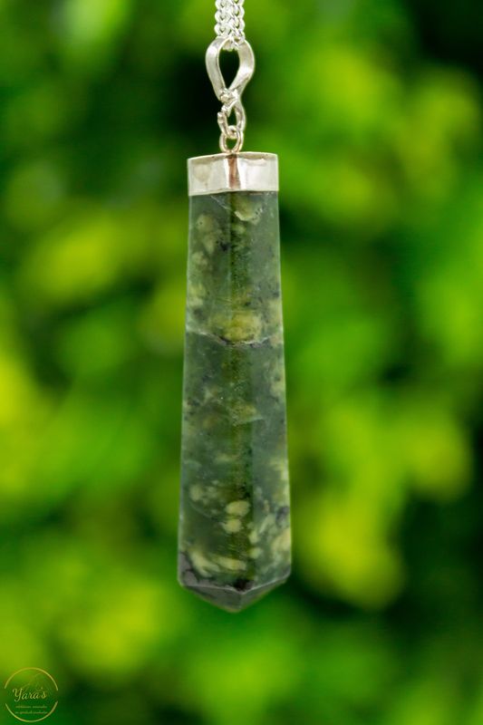 Grossulaar hanger zilver - 6.83 gram